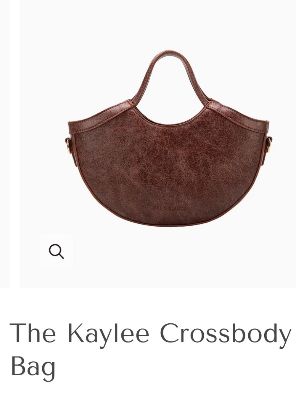 MELIE BIANCO KAYLEE RECYCLED VEGAN LEATHER NWOT SHOULDER OR CROSSBODY - Picture 3 of 16
